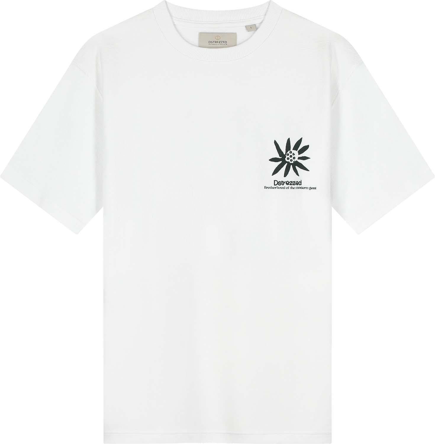 Dstrezzed T-shirt Lasse Artwork Wit