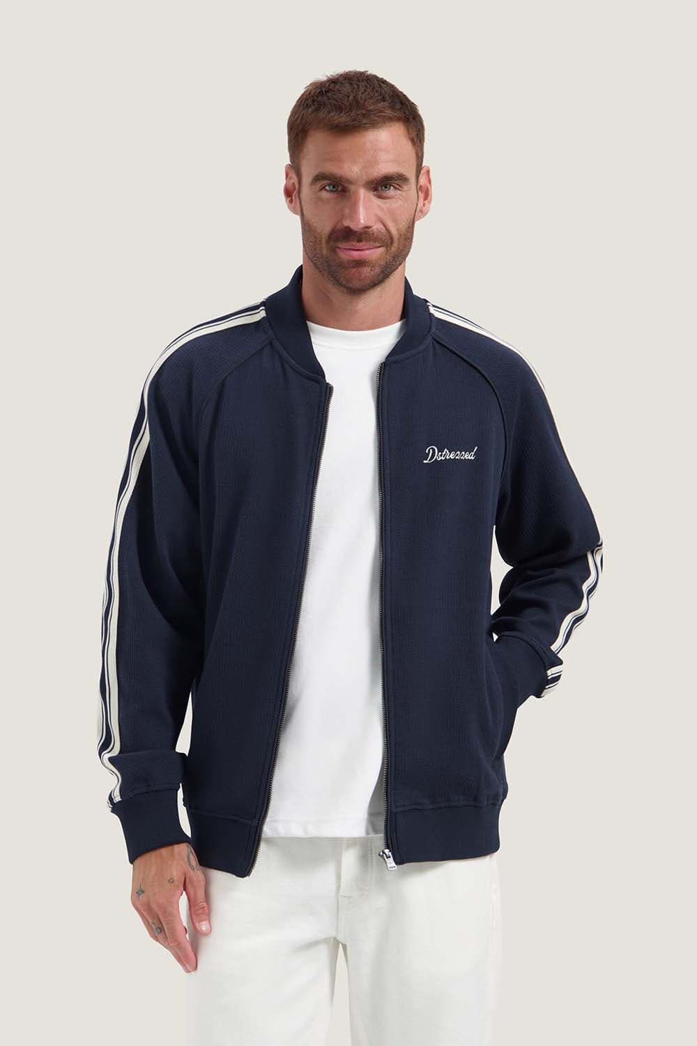 Dstrezzed Vest Kjel  Navy