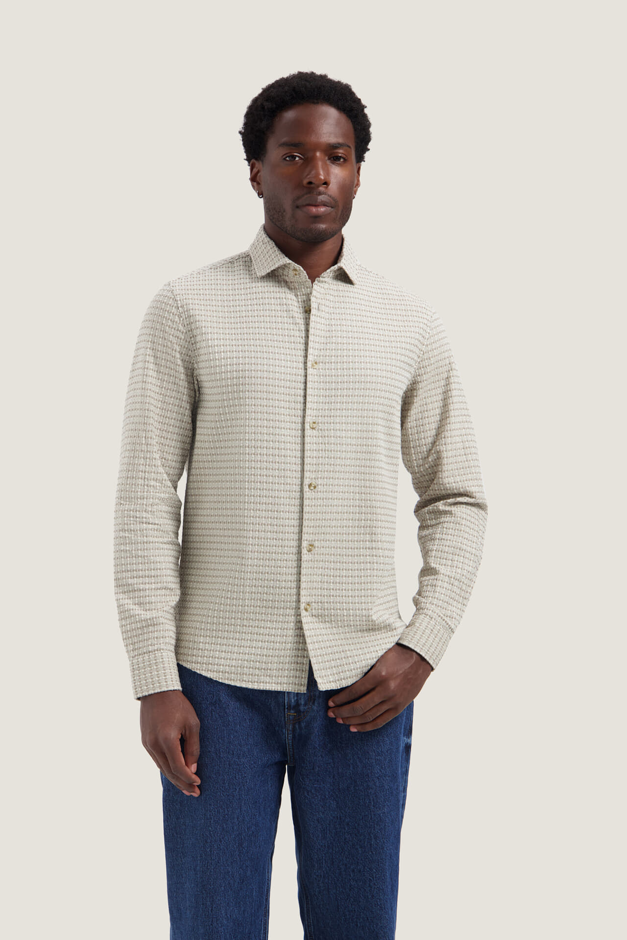 Dstrezzed Overhemd DS_Randy Beige