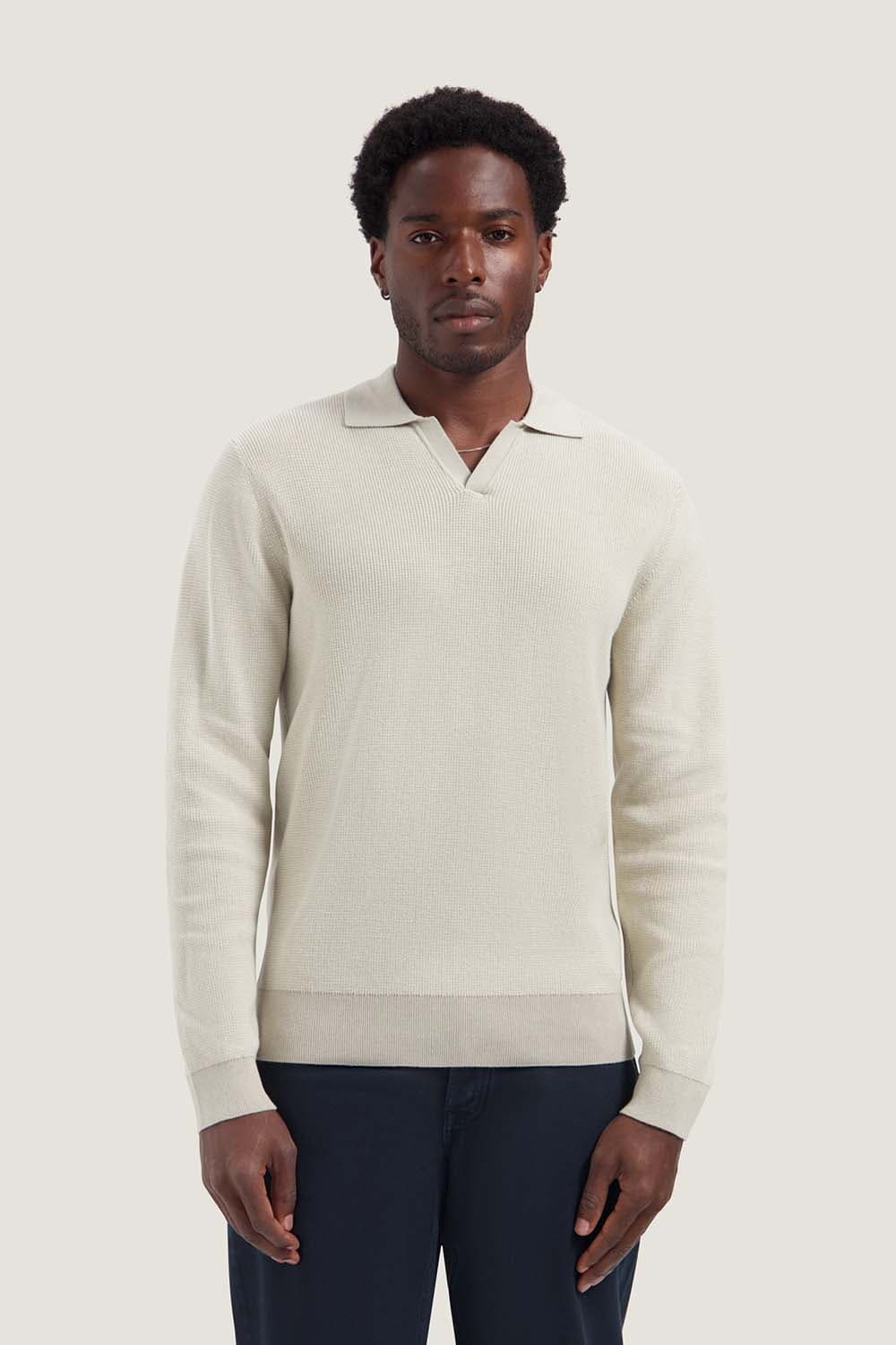 Dstrezzed Gebreide Trui Saha Beige