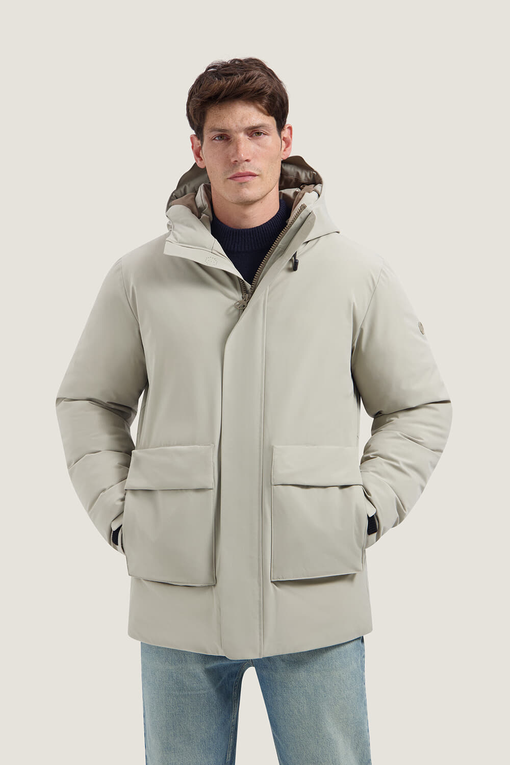 Dstrezzed Parka Jas Blaze  Beige