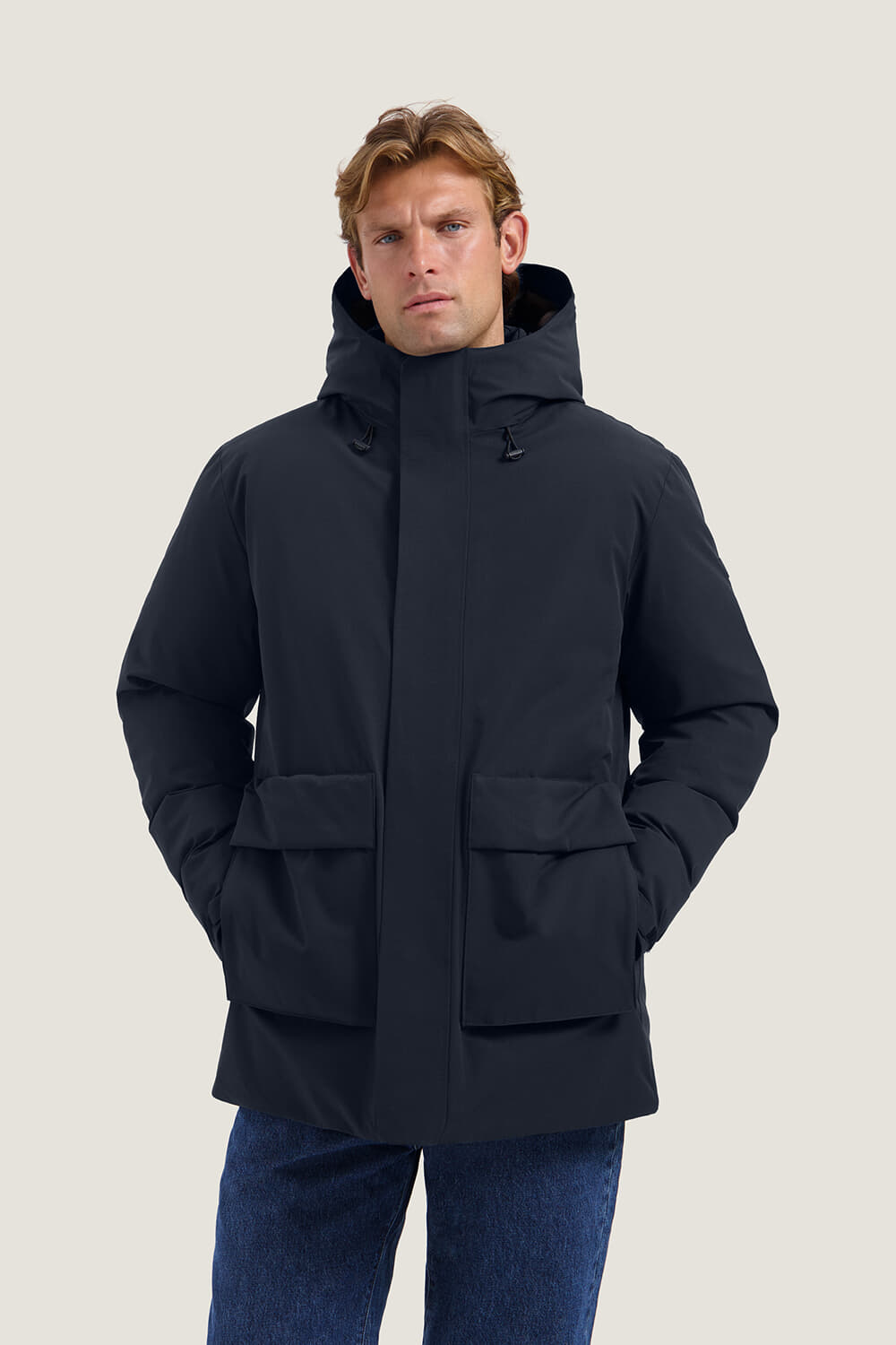 Dstrezzed Parka Jas Blaze  Navy