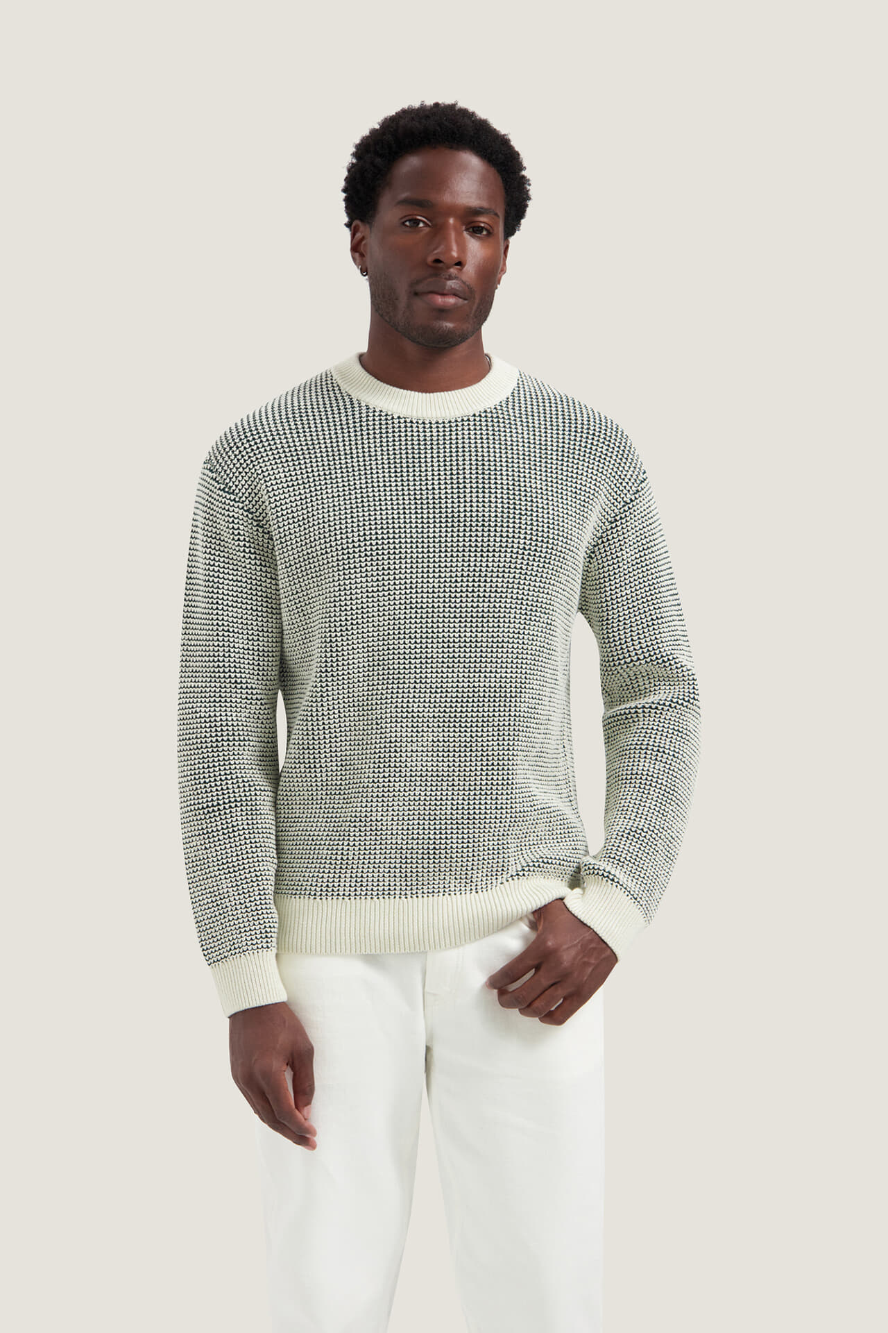 Dstrezzed Trui Leones Crewneck Groen