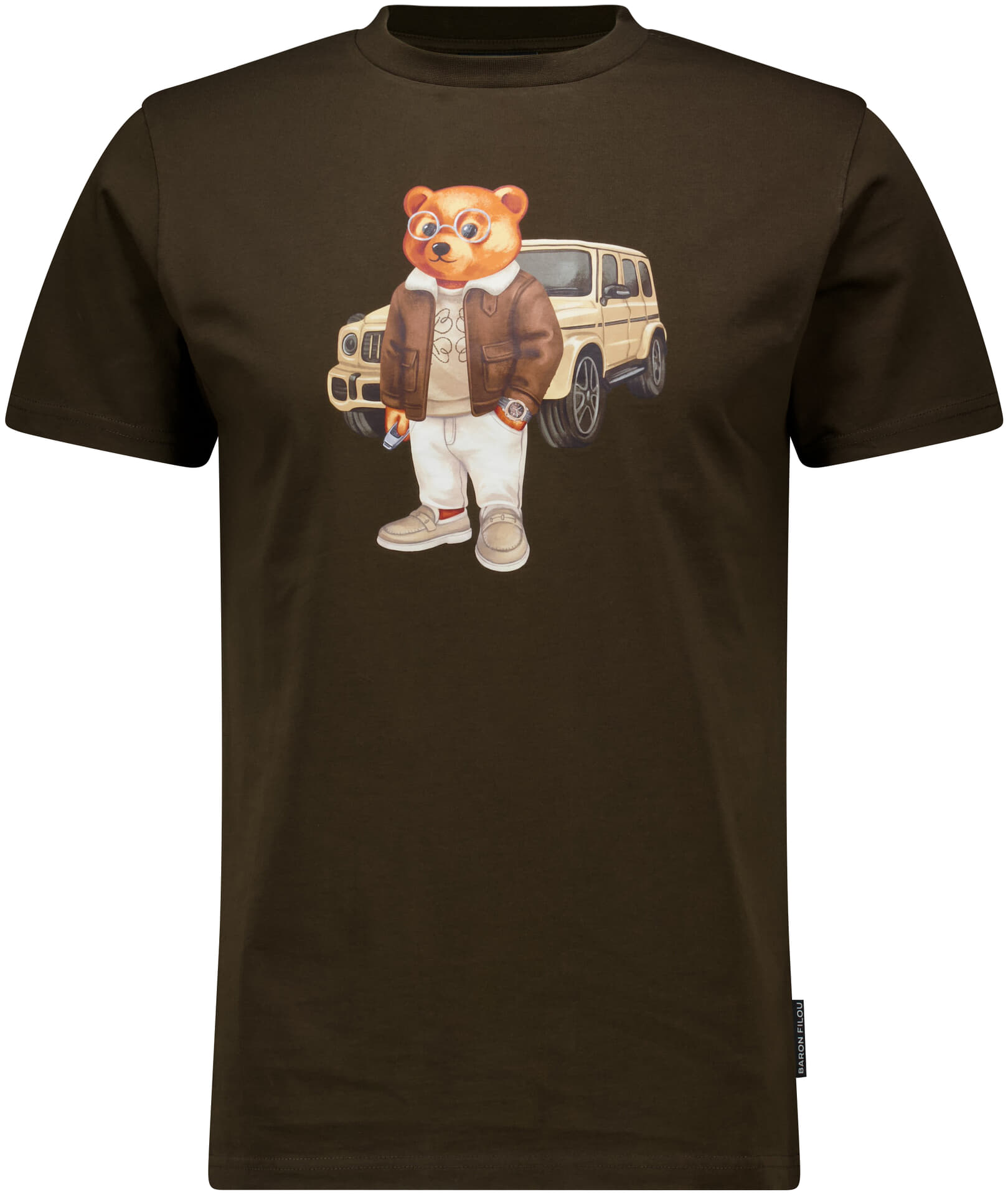 Baron Filou T-shirt Hummer Bear Bruin