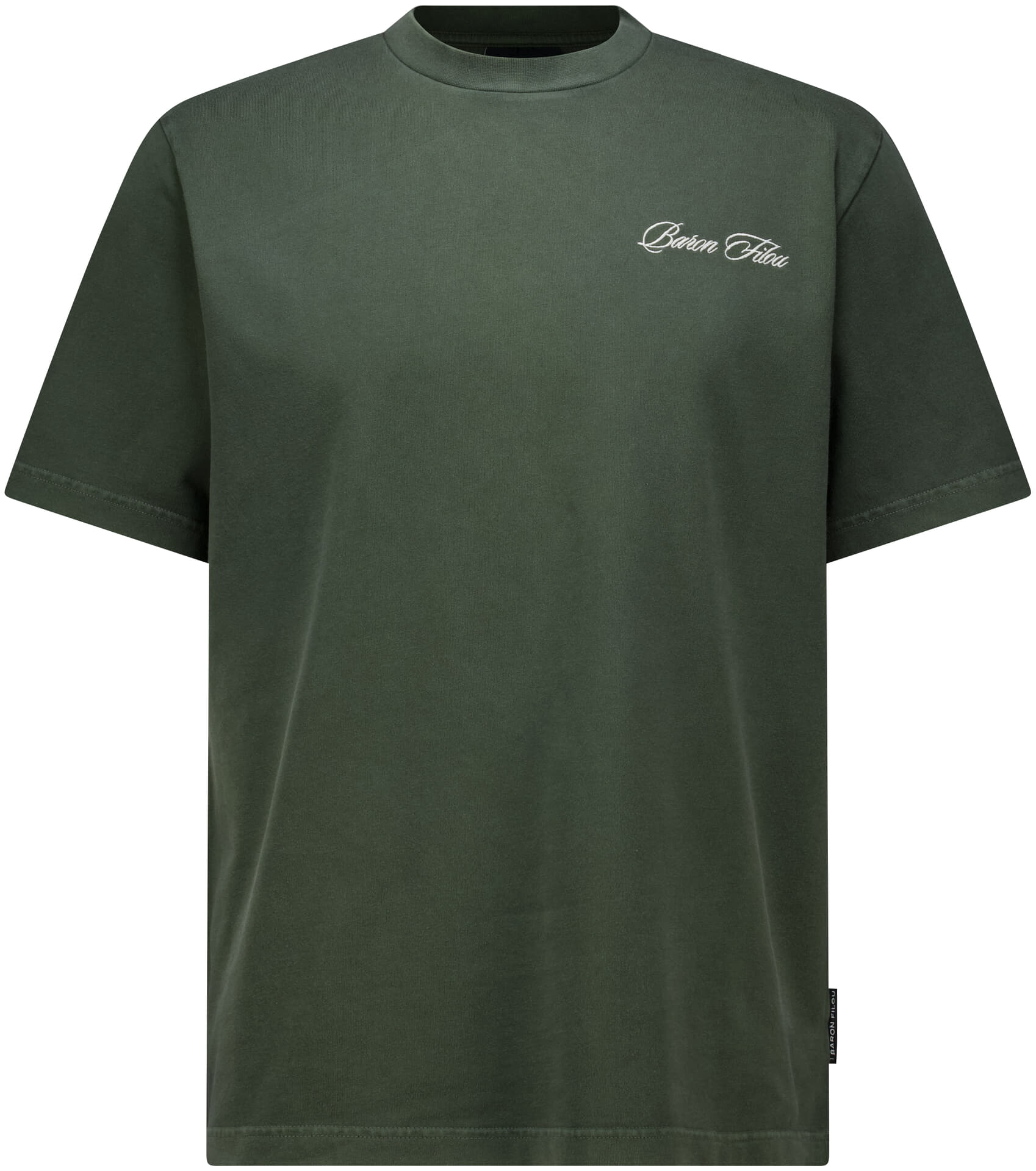 Baron Filou T-shirt Bottles and watches Groen