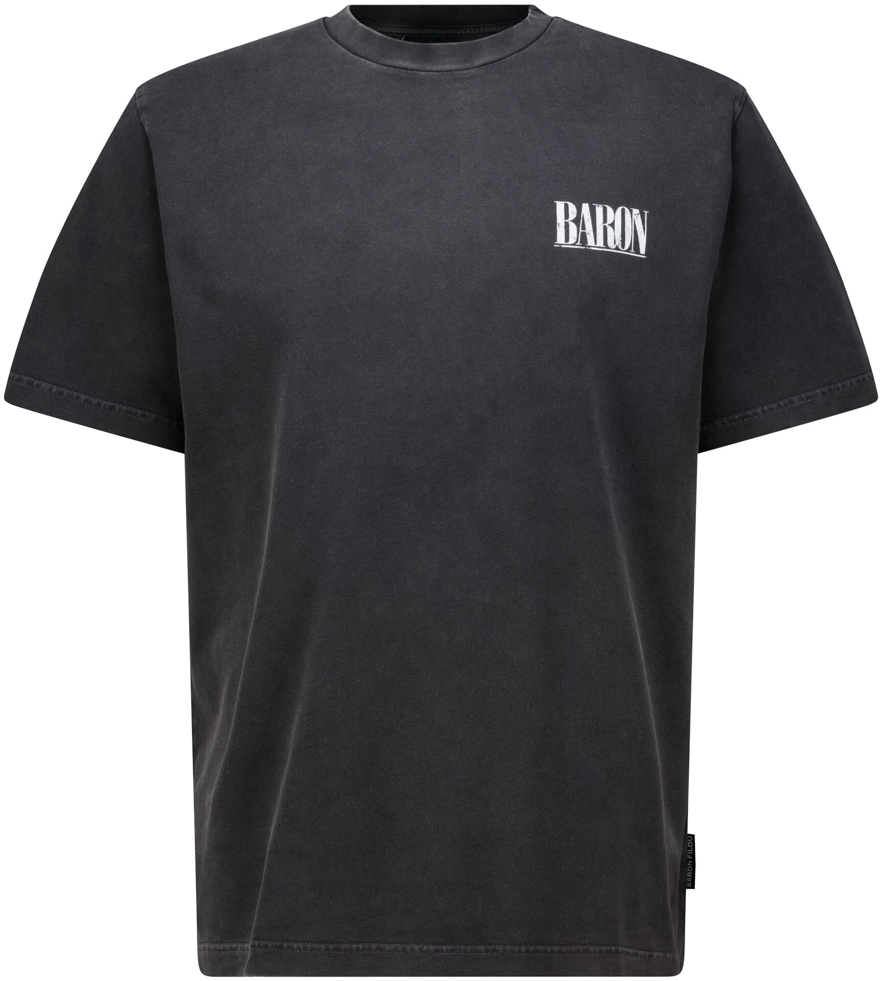 Baron Filou T-shirt Back in Town Zwart