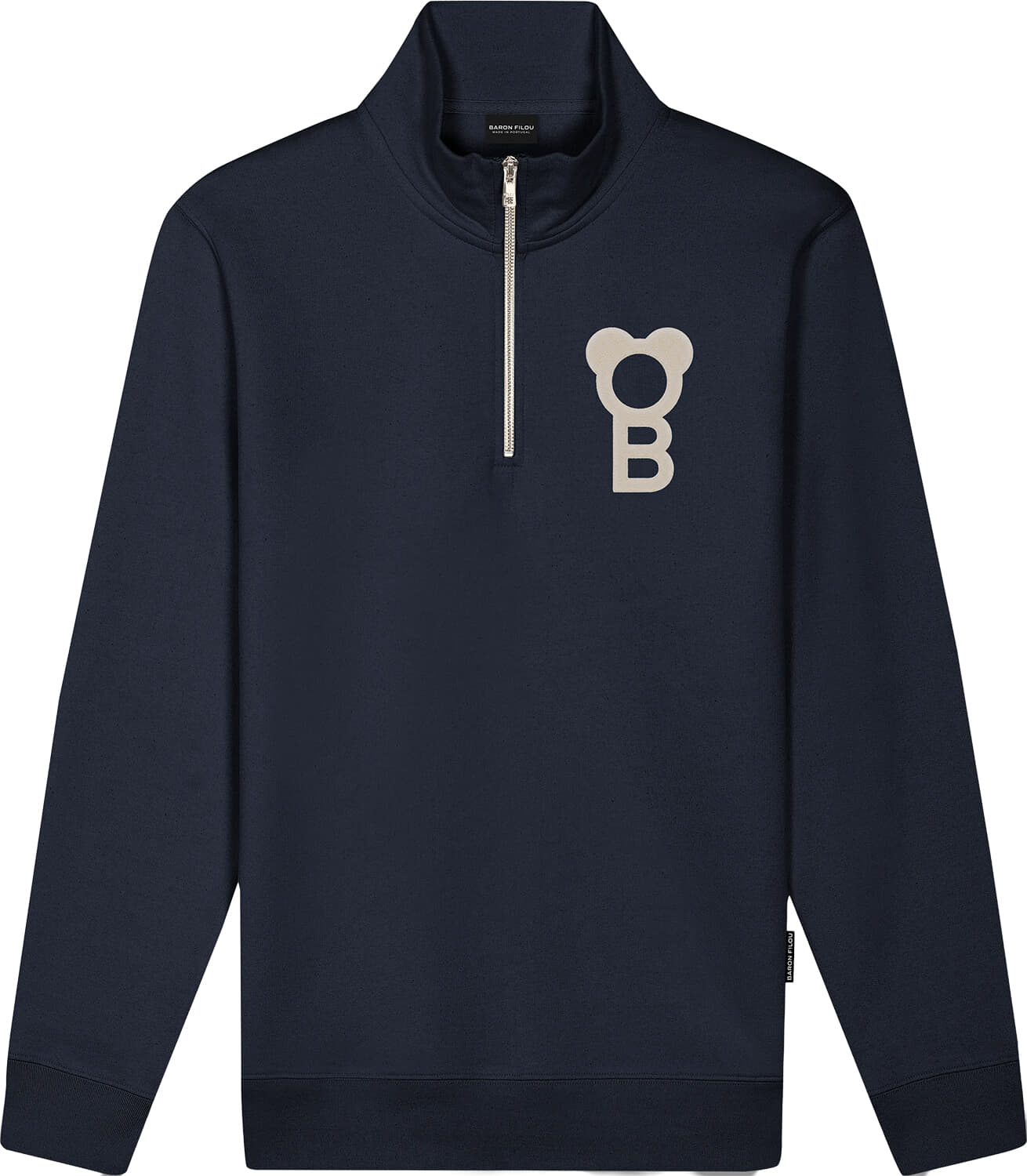 Baron Filou Halfzip Pullover Navy