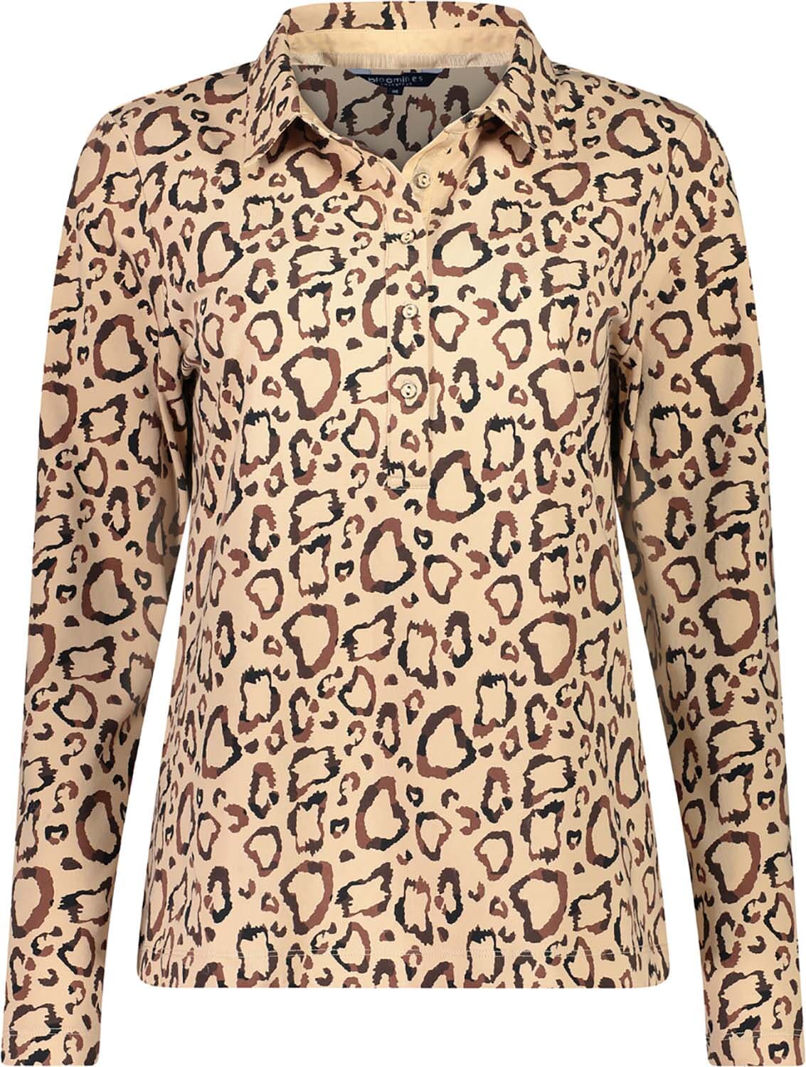 Bloomings Polo Shirt printed Bruin