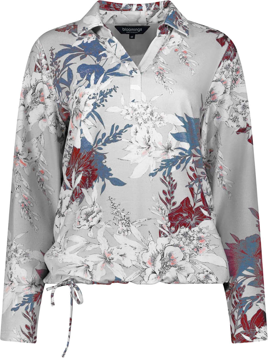 Bloomings Top Grijs