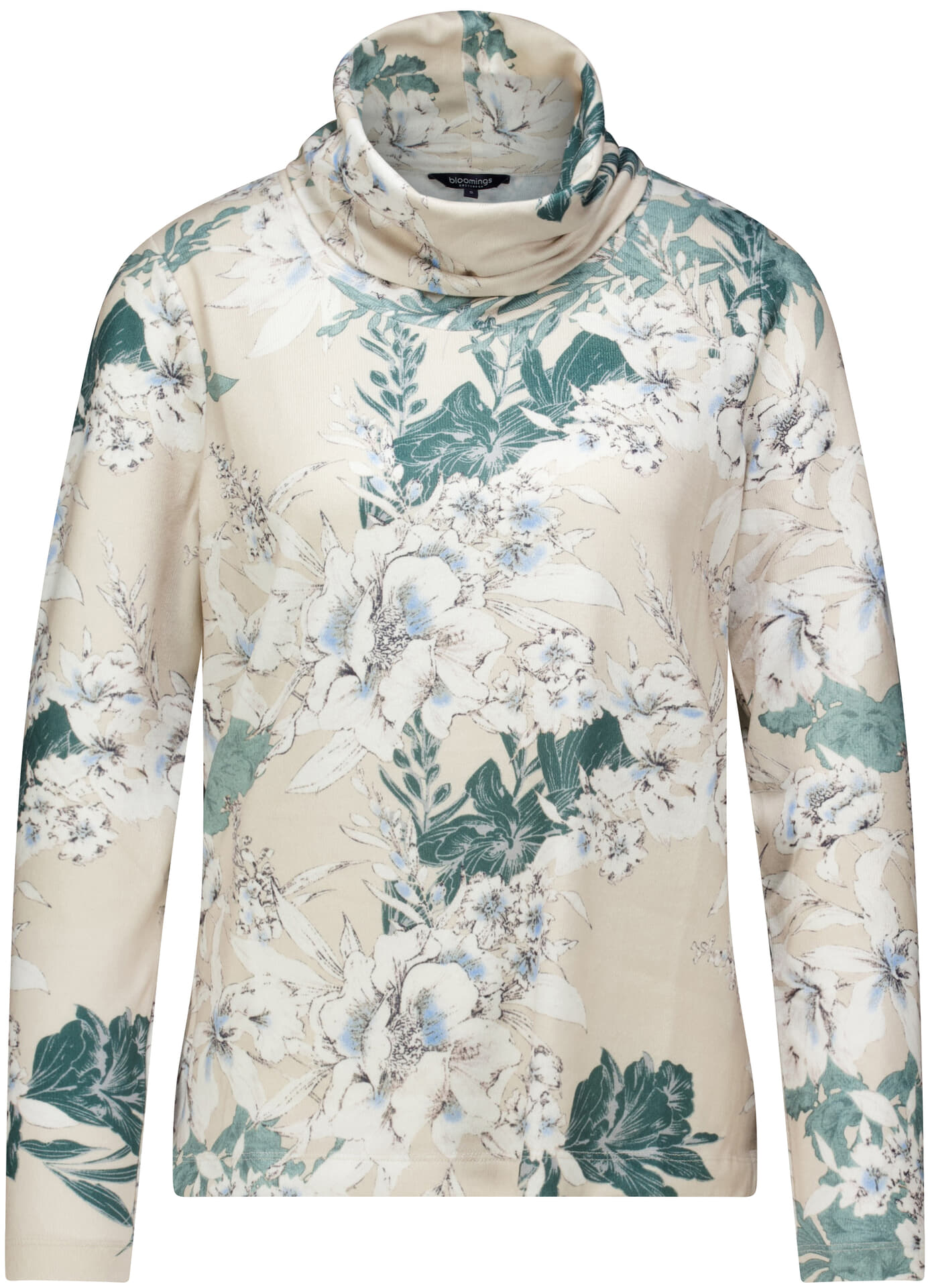 Bloomings Top Loose turtle Beige