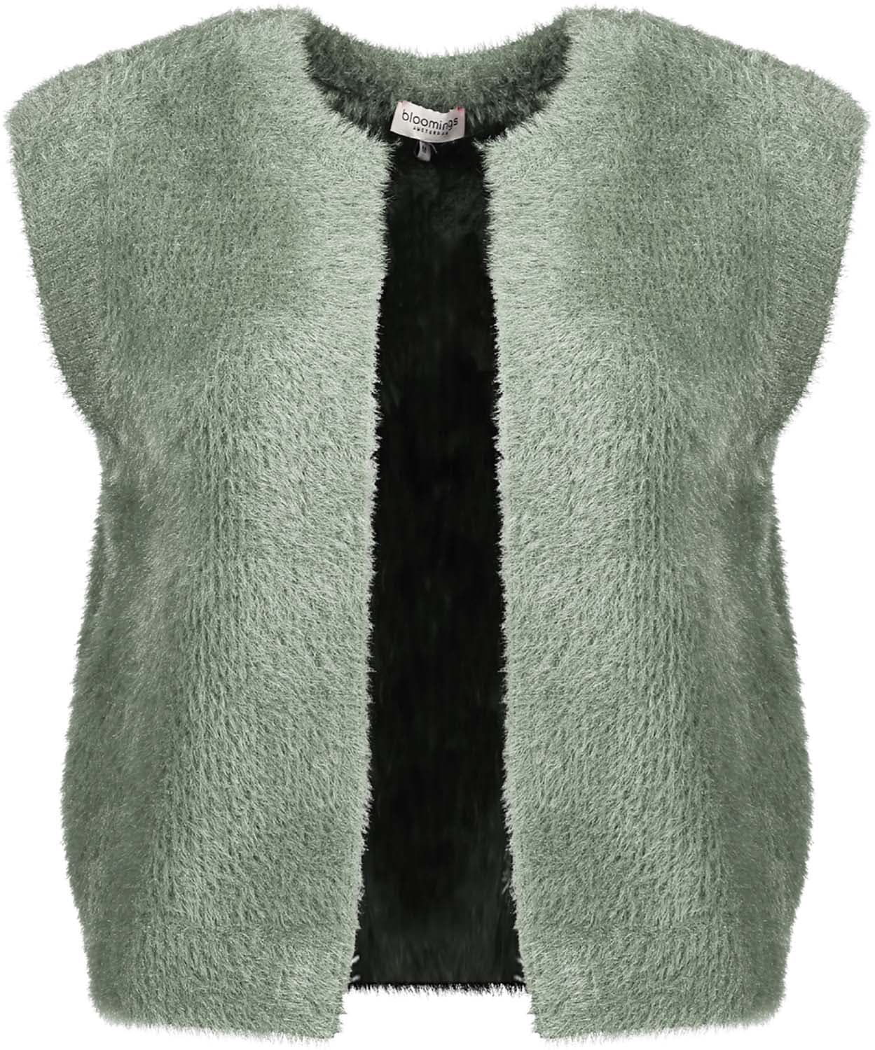 Bloomings Gilet Crew Newck Groen