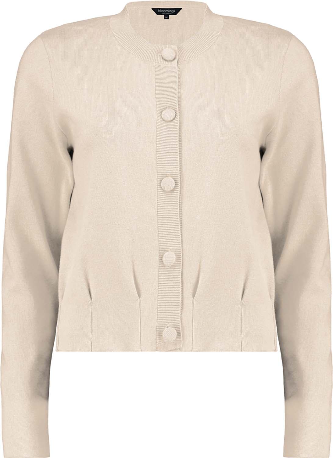 Bloomings Vest Crew Neck Beige