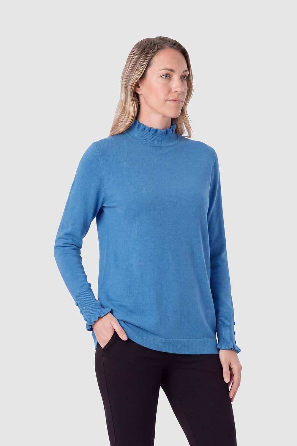 Bloomings Trui  Blauw