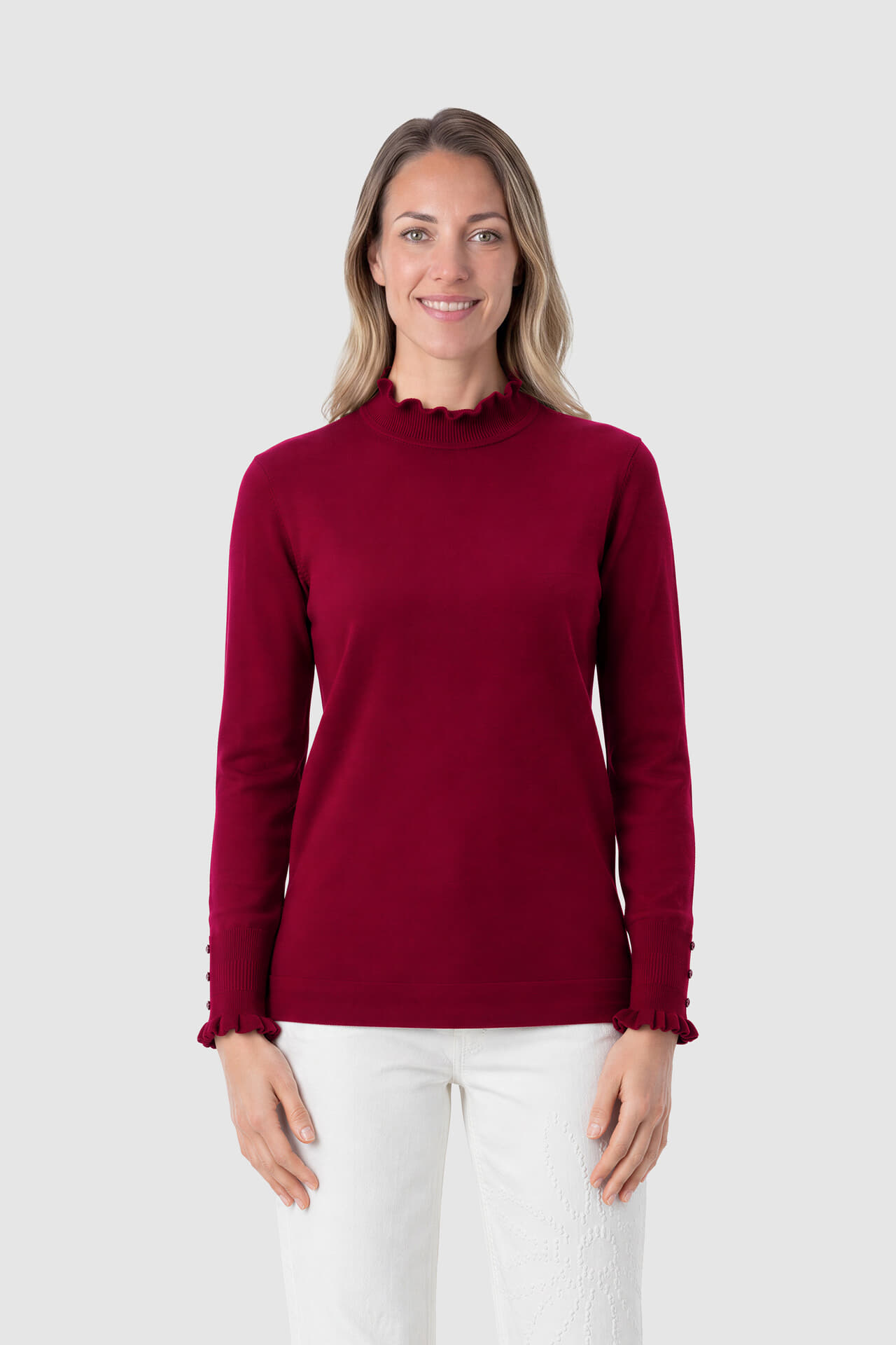 Bloomings Trui  Bordeaux Rood