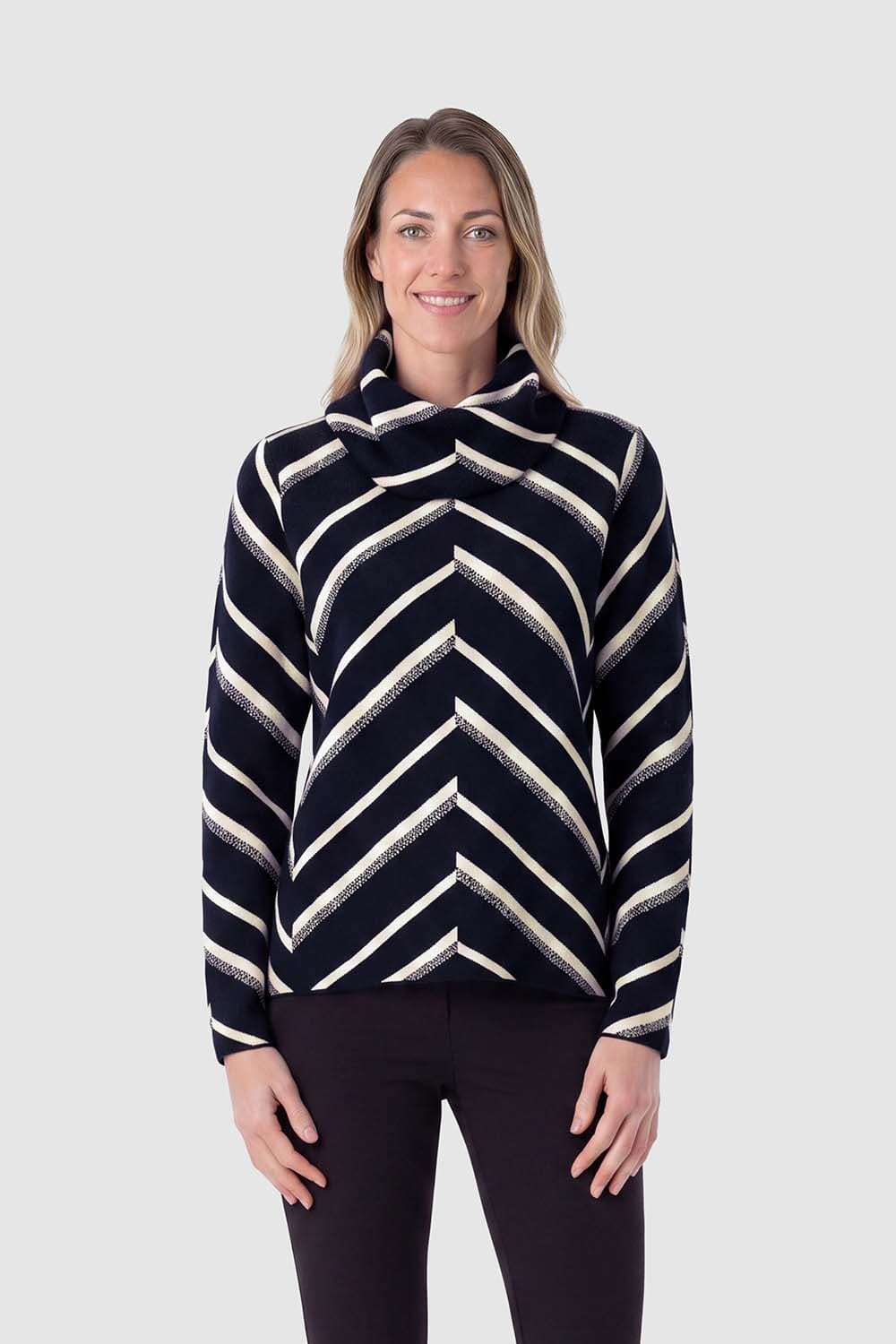 Bloomings Coltrui Turtle Jacquard Navy