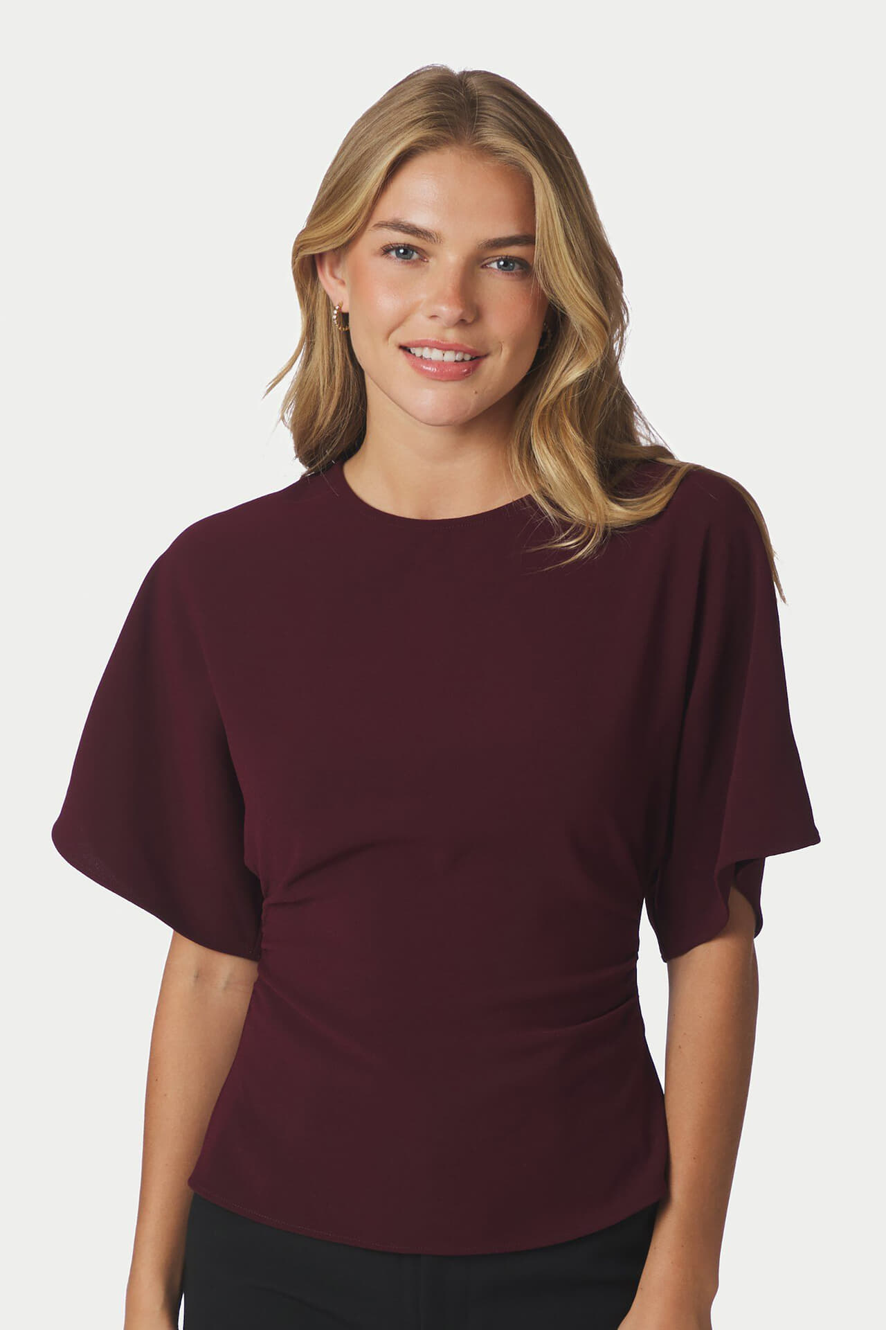Neo Noir Blouse Miriel Bordeaux Rood