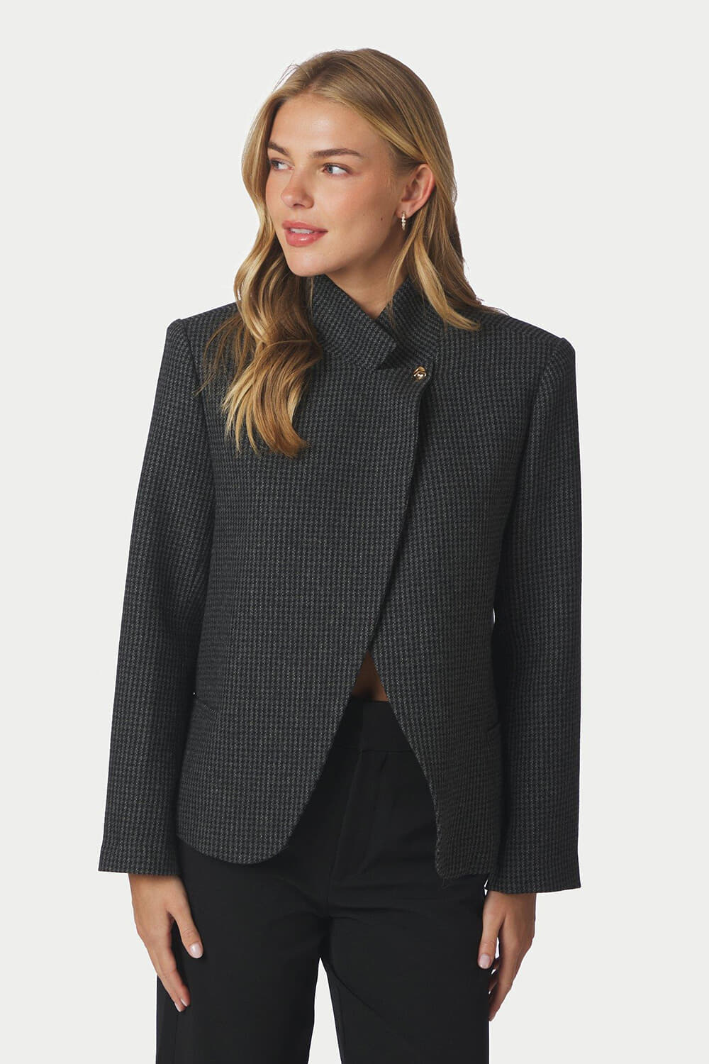 Neo Noir Blazer Paria Grijs