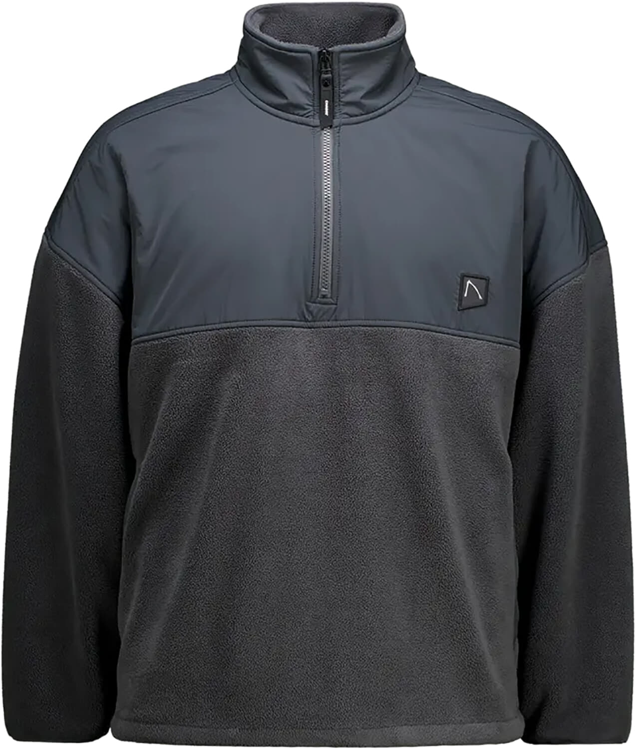 Chasin Trui Half-zip Trui Ridge Zwart