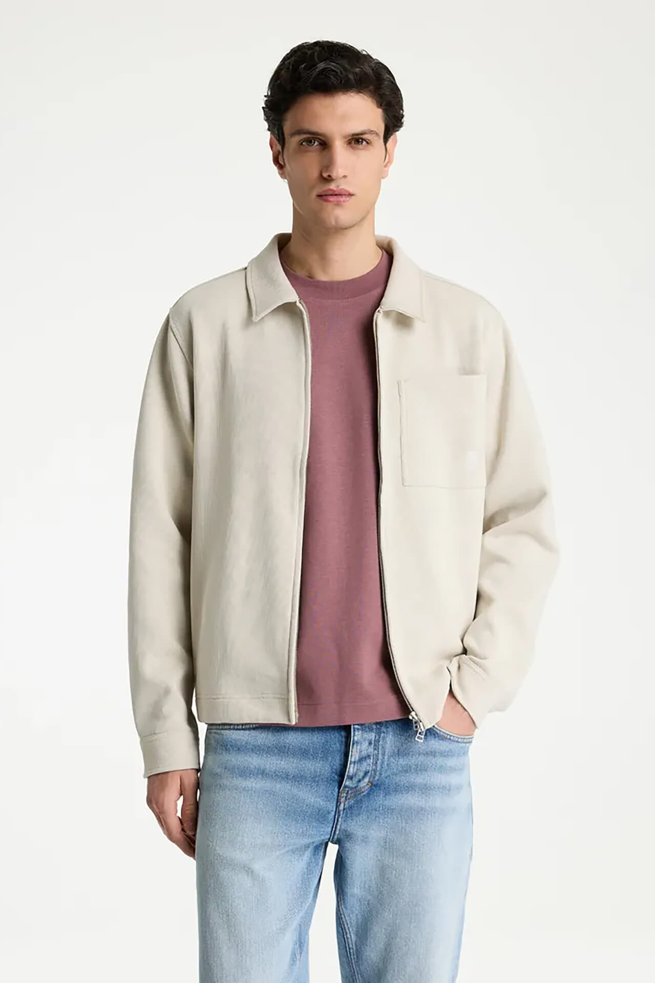 Chasin Overshirt Jaren Form Wit
