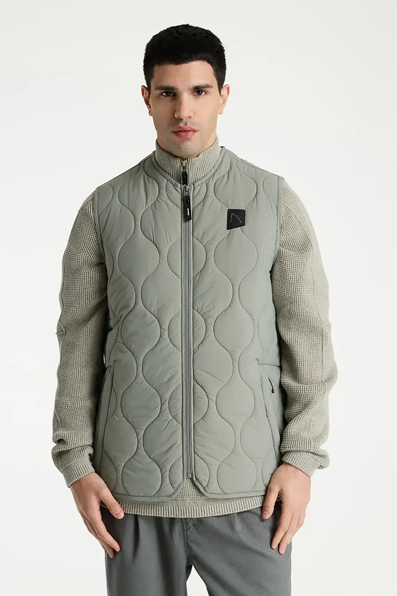 Chasin Bodywarmer Cloud Grijs