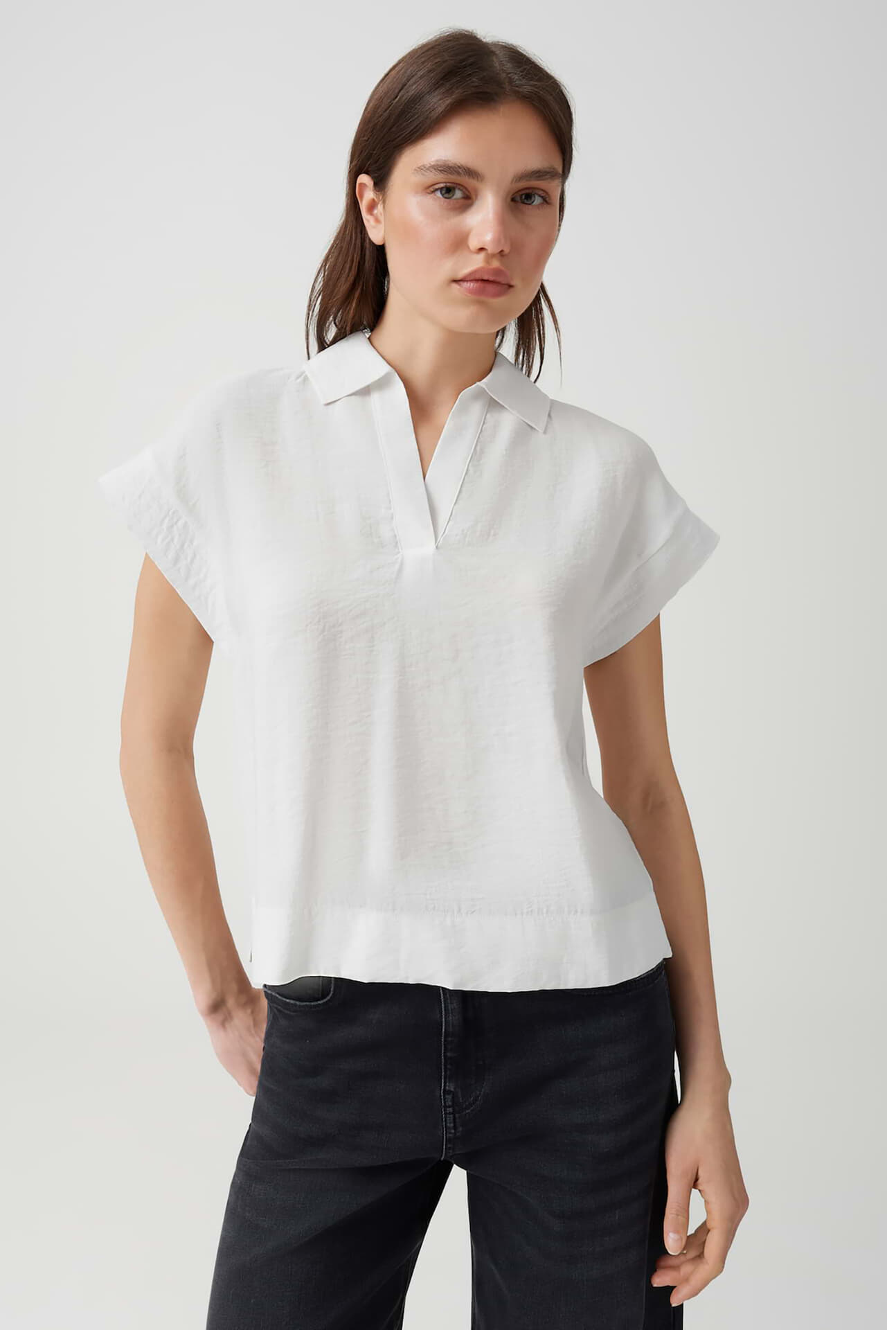 Opus Blouseshirt Sinula Crème