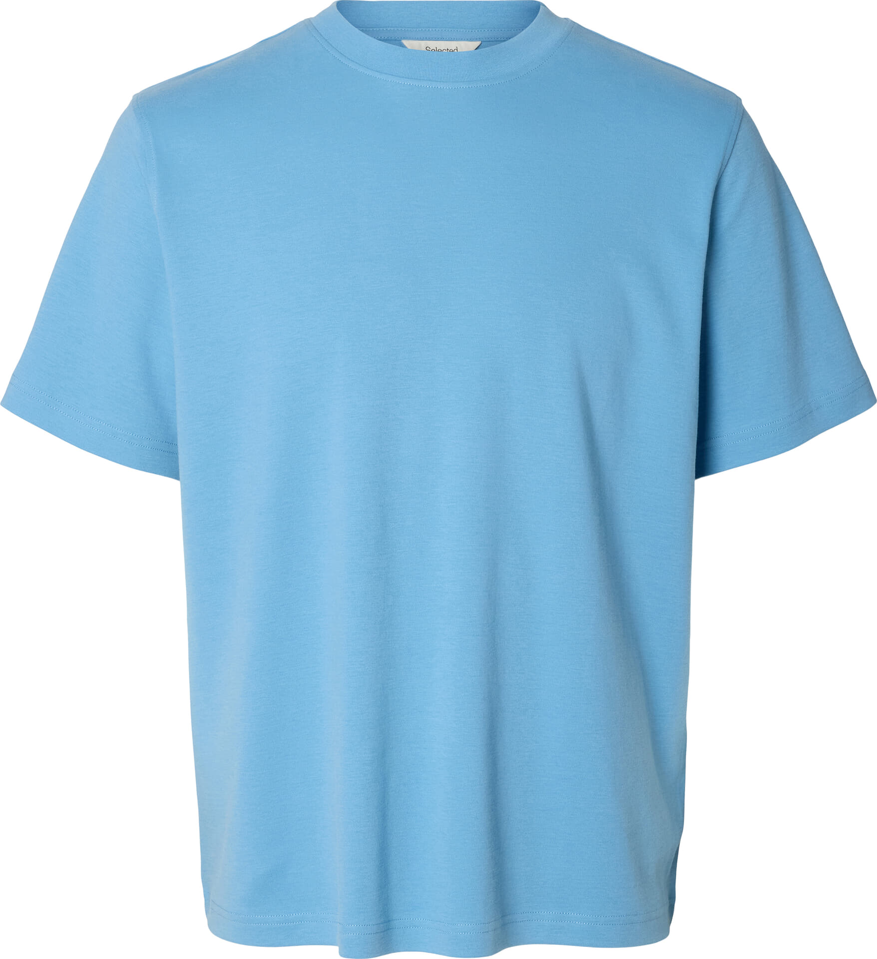Selected Homme T-Shirt Taj Blauw