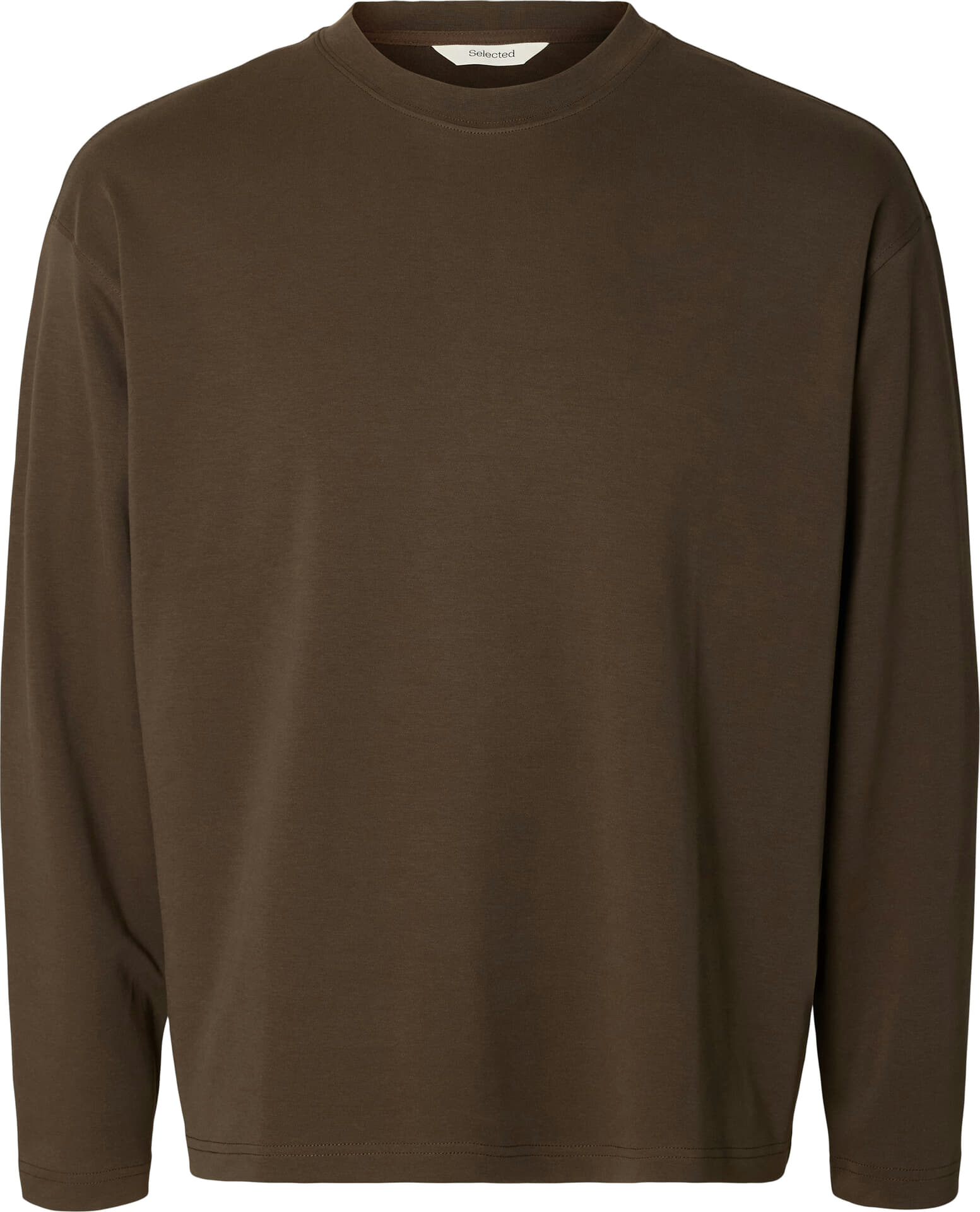 Selected Homme Longsleeve Taj Heavy Bruin