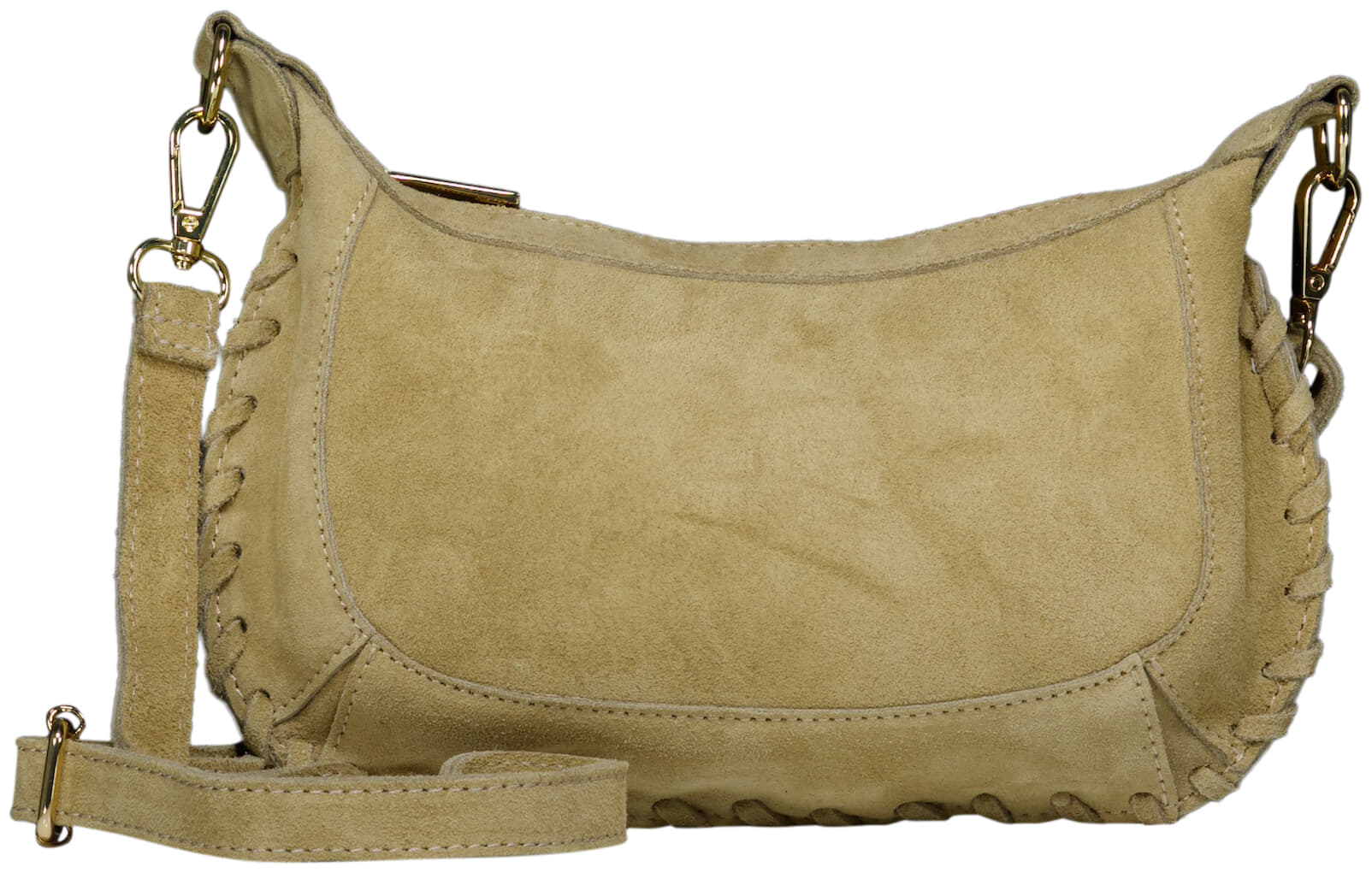 Bomont Tas Helin Suede Kaki