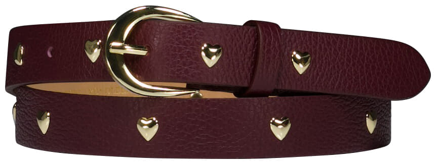 Bomont Riem Milan 2.5 cm Bordeaux Rood