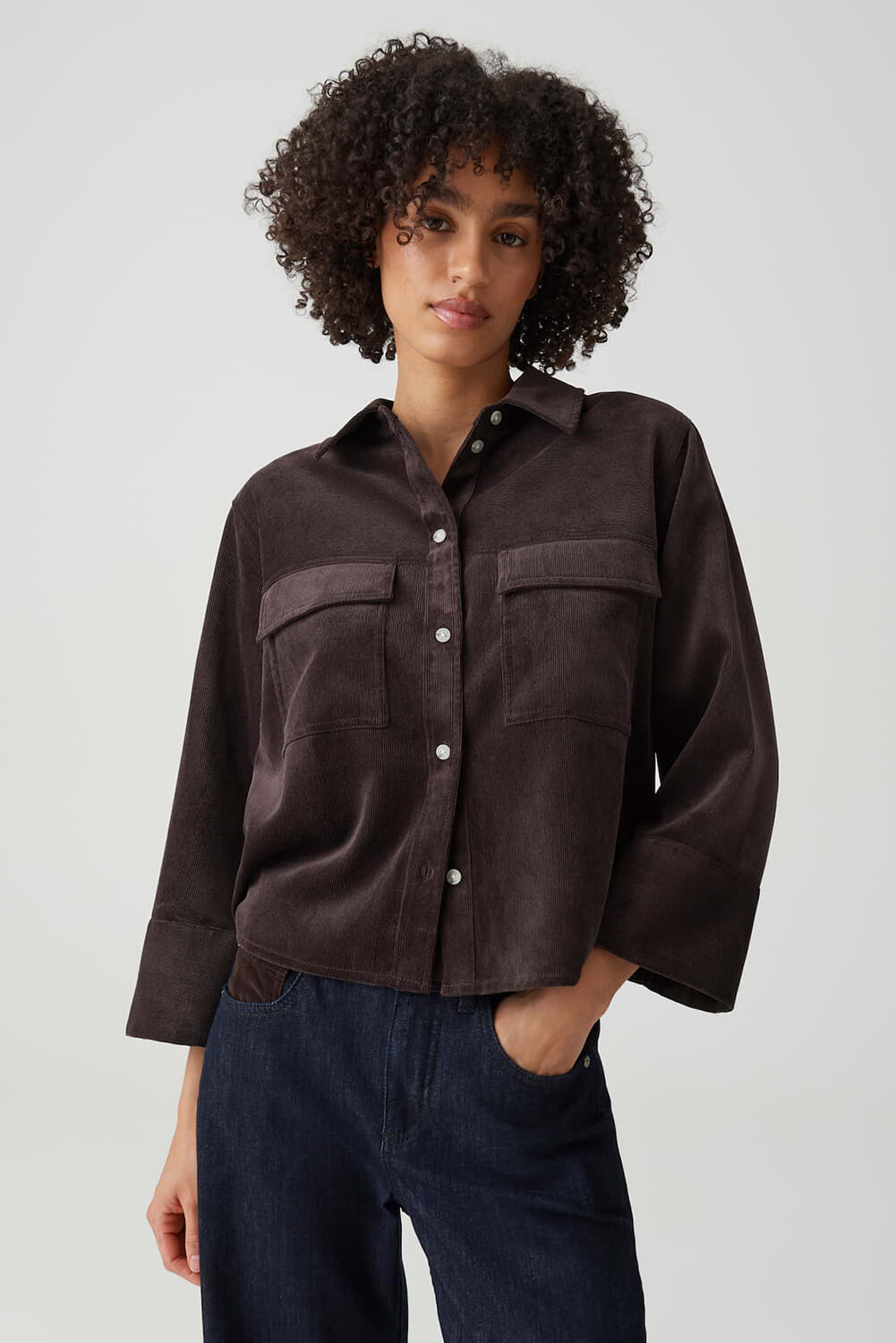 Opus Blouse Ferrell Bruin