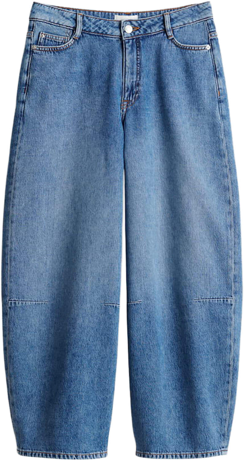 Opus Jeans Lolah Paris Barrel Blauw