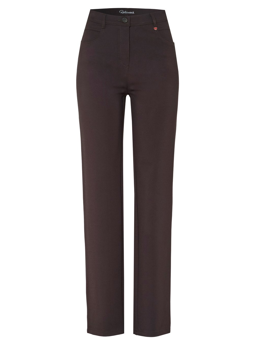 Toni Relaxed Broek MbF Straight Bruin