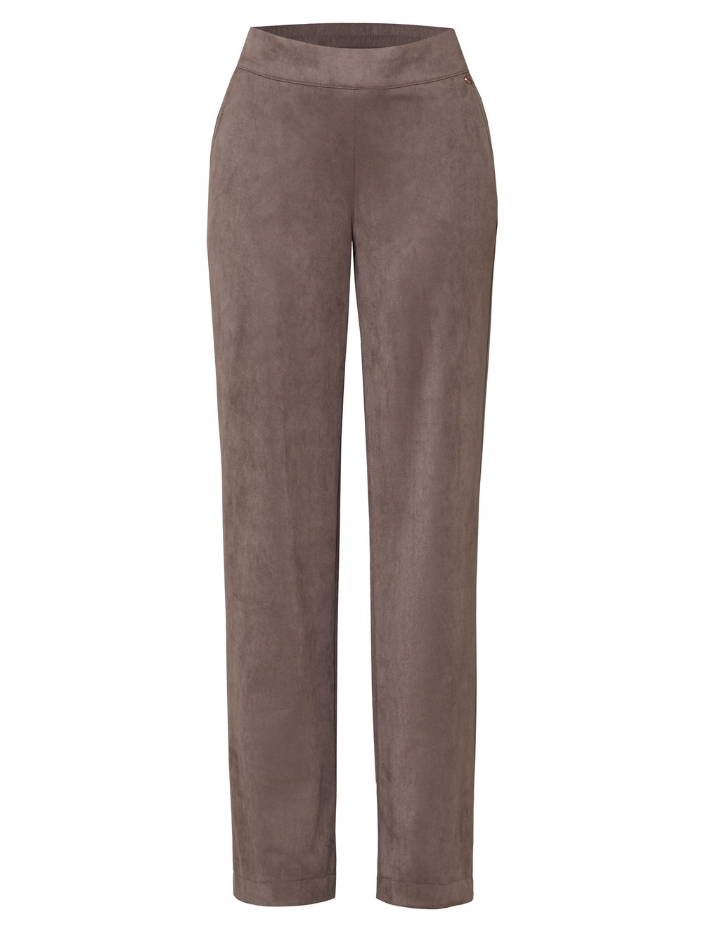 Toni Relaxed Broek Scarlet Wide leg Taupe