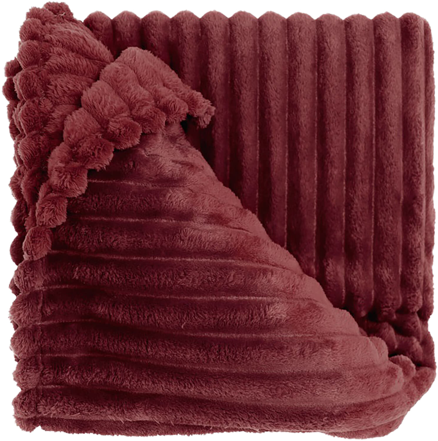 Bomont Collection Plaid Lex 150x200cm  Bordeaux Rood