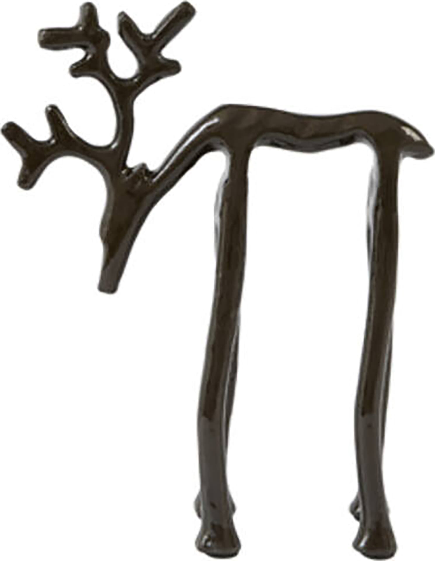 Bomont Collection Ornament 15x6x20 cm DEER shiny Kaki