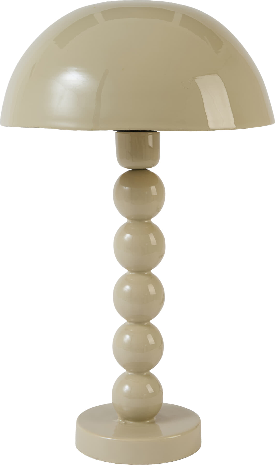 Bomont Collection Tafellamp Kradinu shiny Ø 26 x 43 cm  Crème