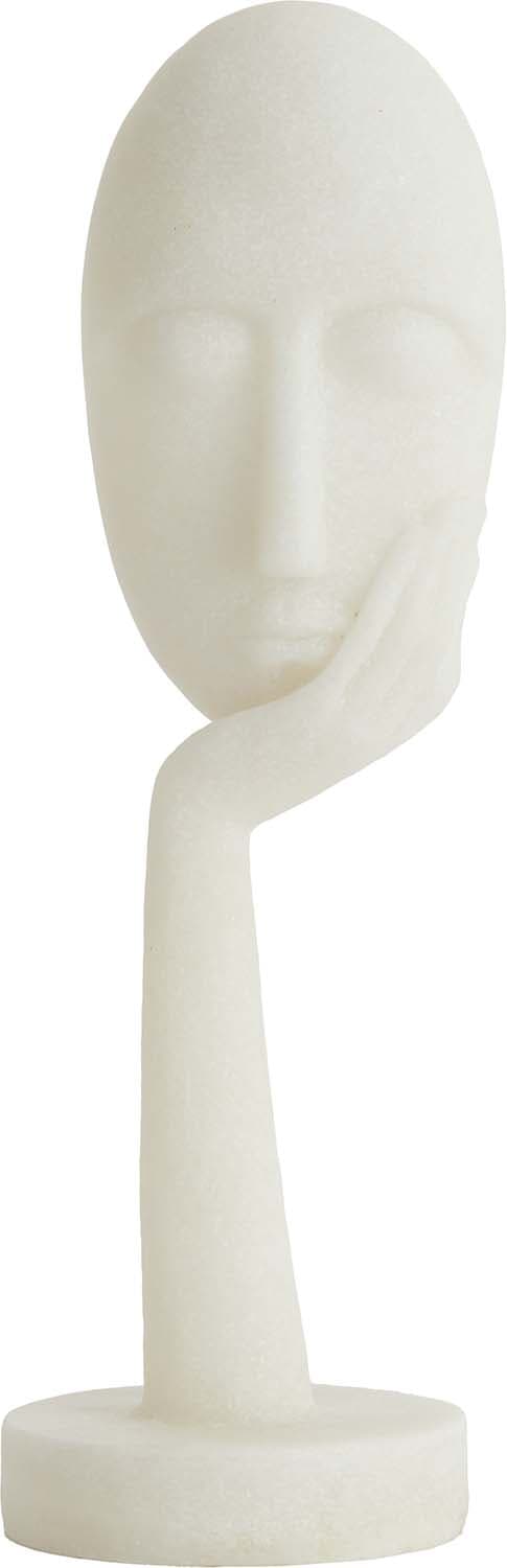 Bomont Collection Ornament Face Ø12x36 cm  Crème