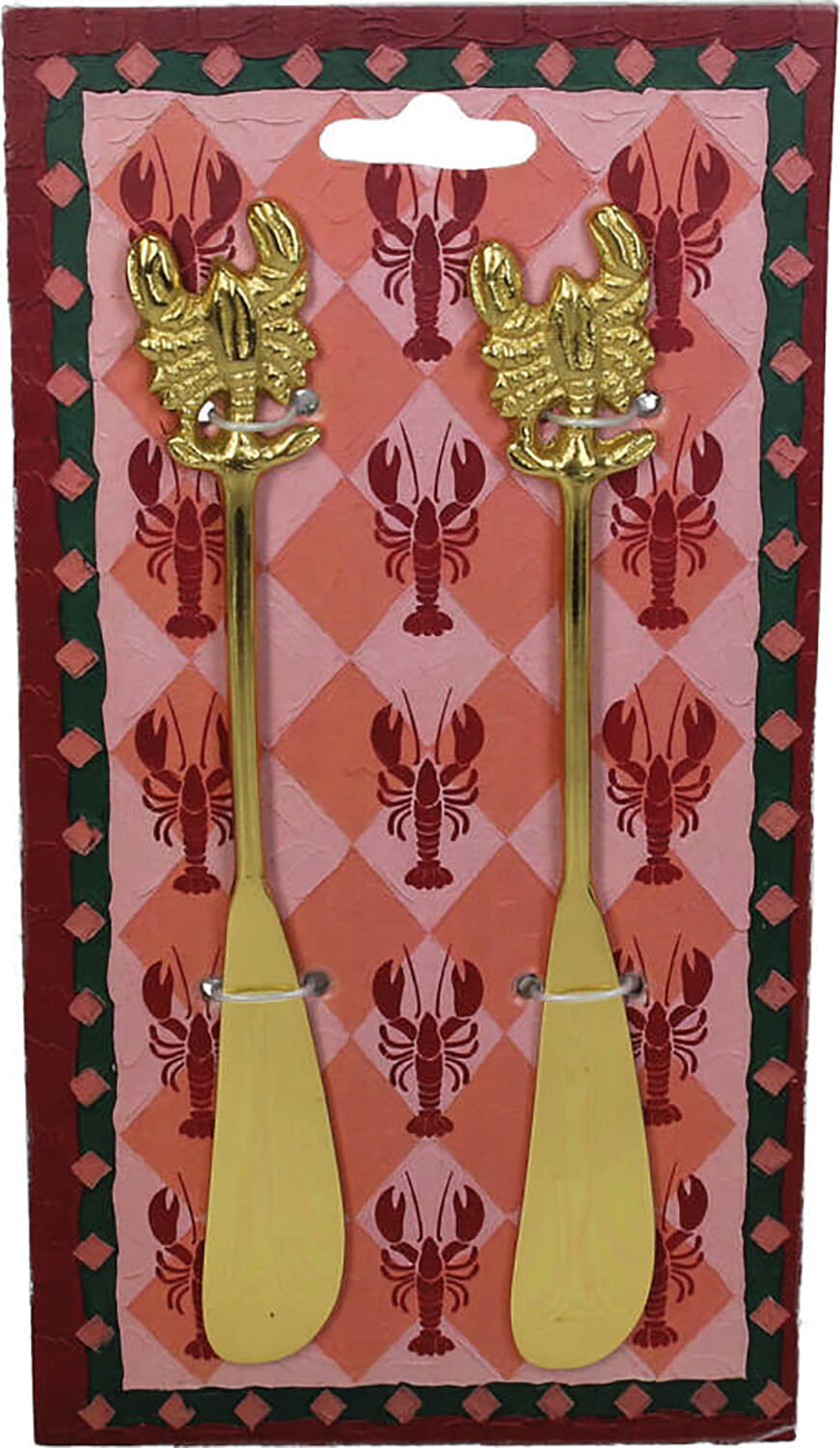 Bomont Collection Butter Knife Lobster Brass Gold 10x0.25x19cm  Goud