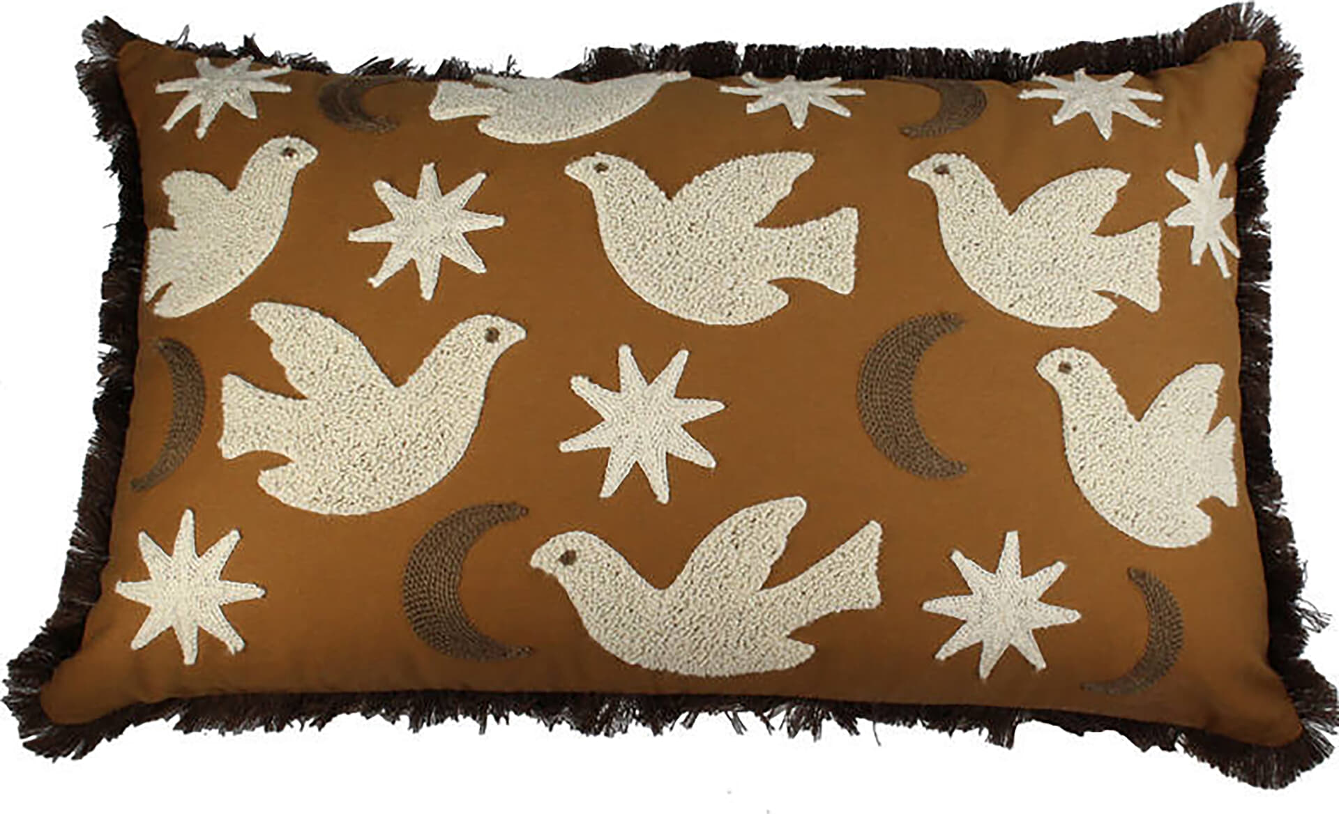 Bomont Collection Kussen Bird Star Moon 30x50cm Oranje