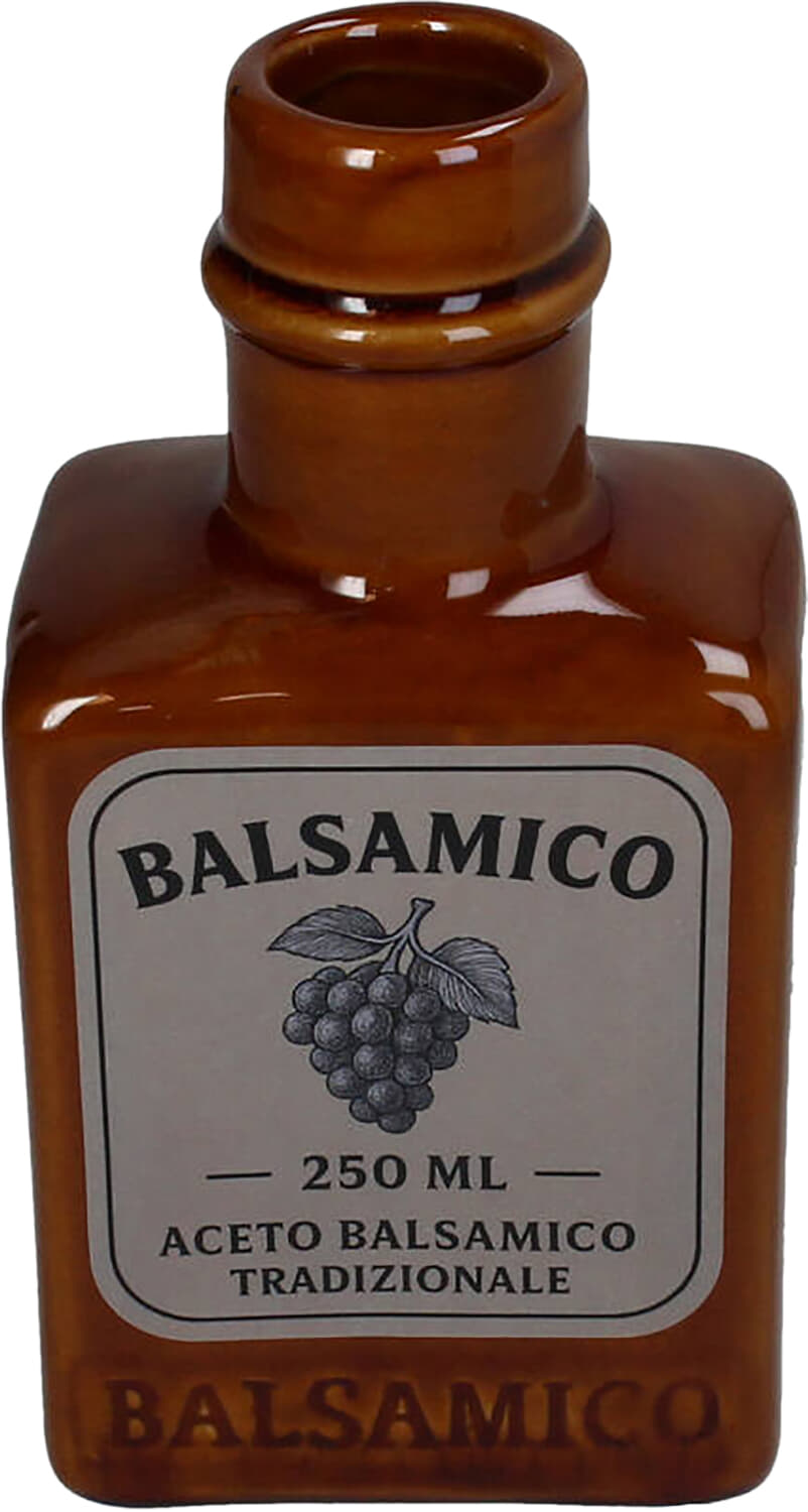 Bomont Collection Vase Balsamico Fine Earthenware Brown 9.5x6.7x18.8 Bruin