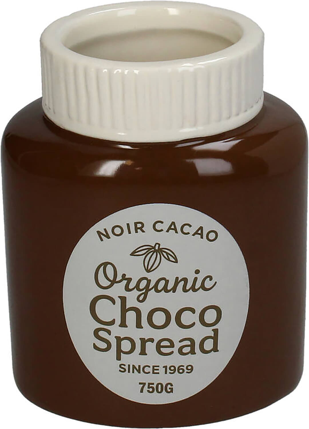 Bomont Collection Bloempot Choco Spread 11 x 8.8 Cm Bruin