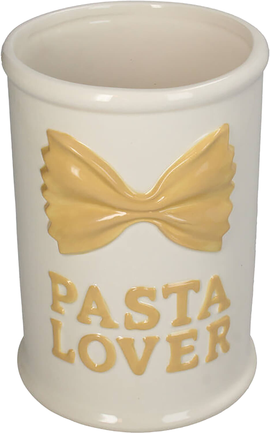 Bomont Collection Vase Pasta Lovers Dolomite Ivory 13x13x18.5cm Wit