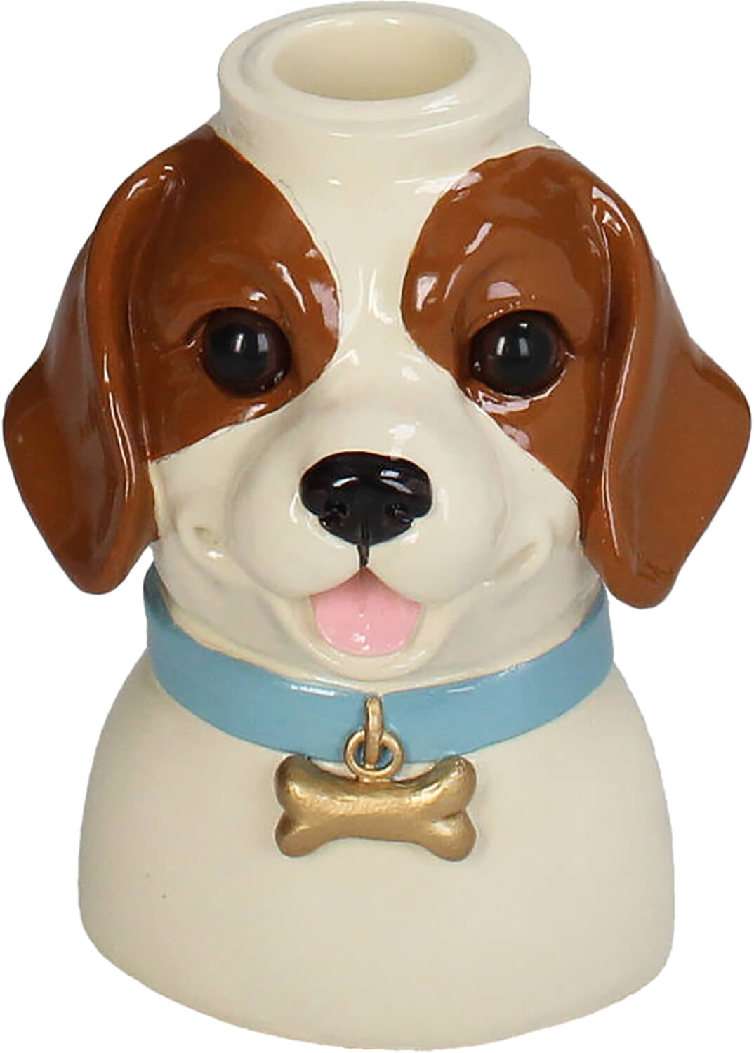 Bomont Collection Kaarsenhouder Hond 8 x 8 x 11 cm Multi