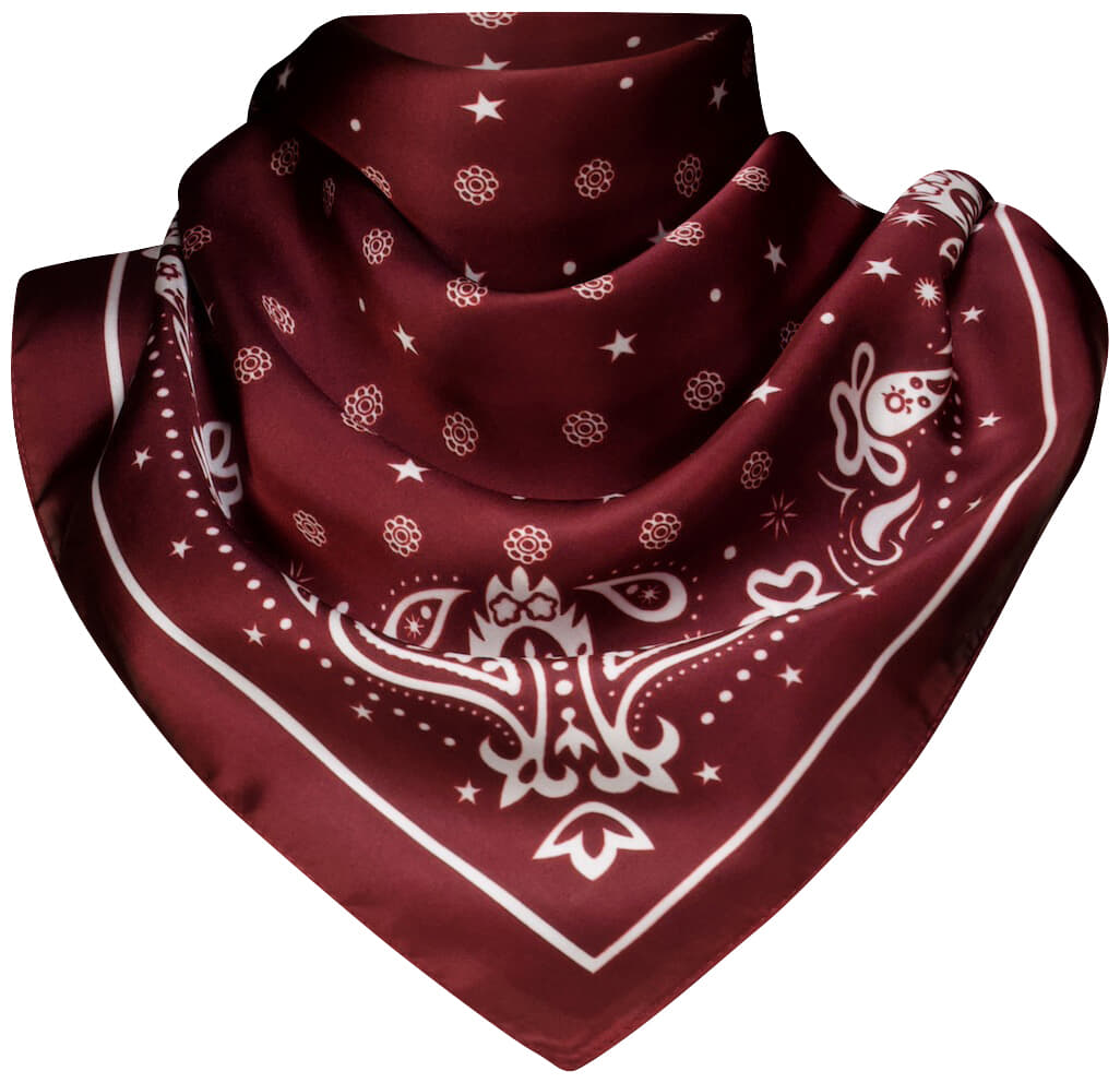 Zo Sjaal Bordeaux Rood
