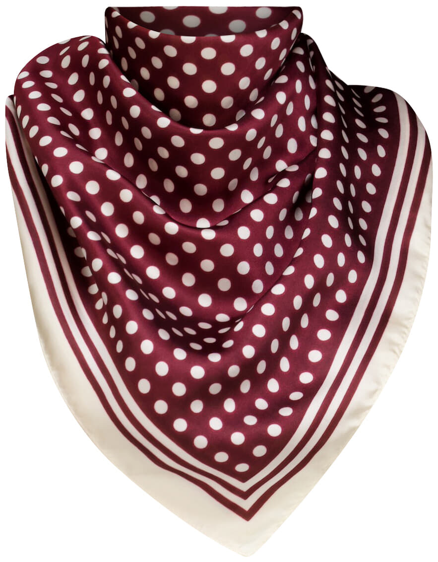 Zo Sjaal Bordeaux Rood