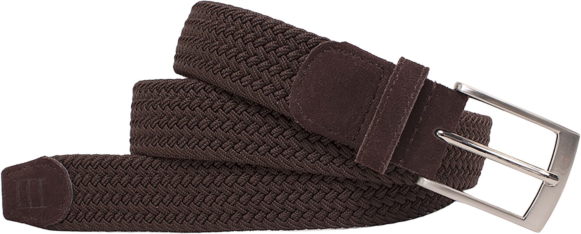 Tresanti Elastische Riem 3.2 cm Donker Bruin
