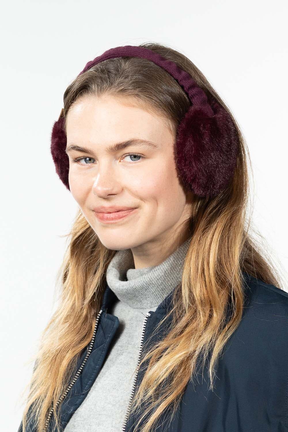 Barts Plush Earmuffs Lila