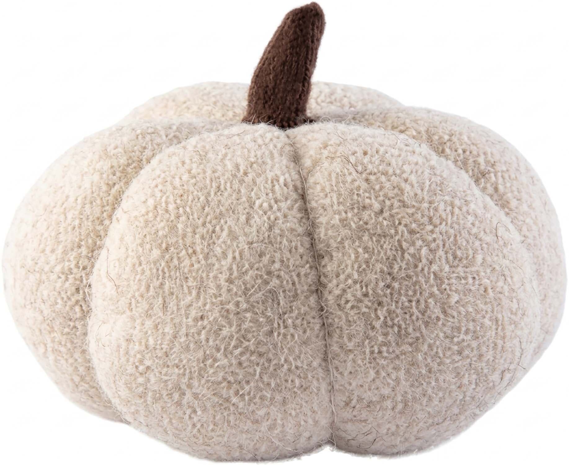 Dutch Decor Kussen Pumpkin Ø30 cm  Wit