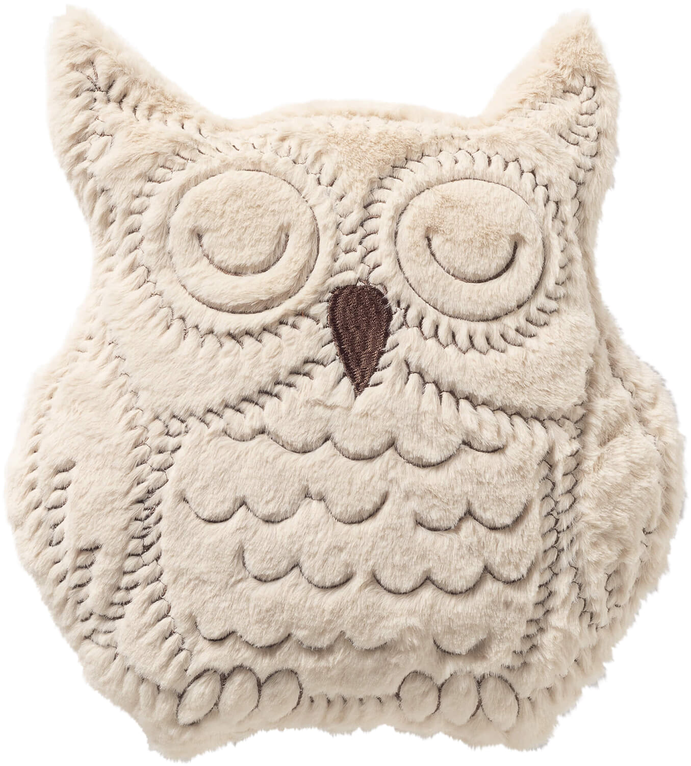 Dutch Decor Kussen Owl 35 x 40 cm Beige
