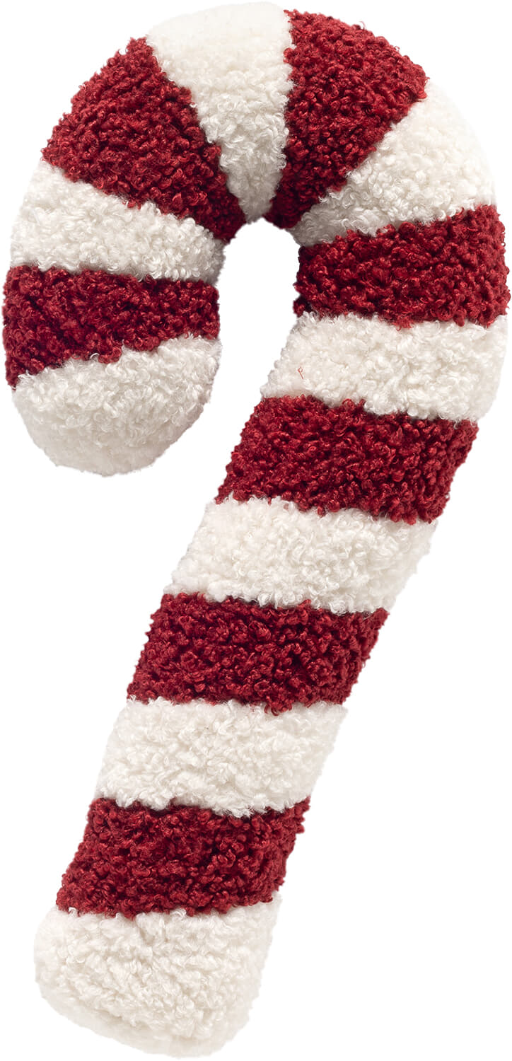 Dutch Decor Kussen Candy Cane 48 x 24 cm Rood
